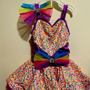 Sparkly fun dance costume